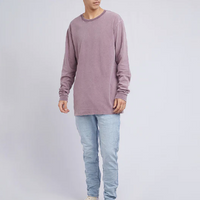 SILENT THEORY PIQUE LONG SLEEVE TEE - MULTIE