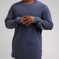 SILENT THEORY PIQUE LONG SLEEVE TEE - MULTIE