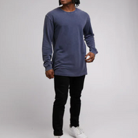 SILENT THEORY PIQUE LONG SLEEVE TEE - MULTIE