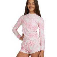 SHOP BILLABONG PRETTY IN PINK LS SUNSHIRT ONLINE WITH CHOZEN SURF