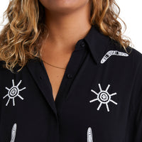 BILLABONG OTIS BOOMERANG SHIRT - BLACK