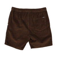 BILLABONG LARRY CORD SHORT - DARK BROWN