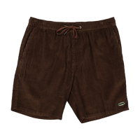 BILLABONG LARRY CORD SHORT - DARK BROWN