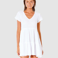 RIP CURL PREMIUM SURF DRESS - WHITE