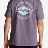 BILLABONG ROTOR DIAMOND SHORT SLEEVE TEE - PURPLE HAZE