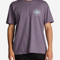 BILLABONG ROTOR DIAMOND SHORT SLEEVE TEE - PURPLE HAZE