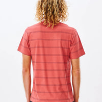 SHOP RIPCURL PLAIN STRIPE TEE ONLINE WITH CHOZEN
