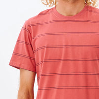 SHOP RIPCURL PLAIN STRIPE TEE ONLINE WITH CHOZEN