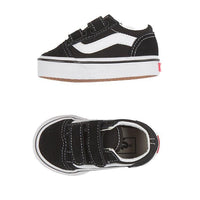VANS TODDLER OLD SKOOL VELCRO - BLACK/ WHITE