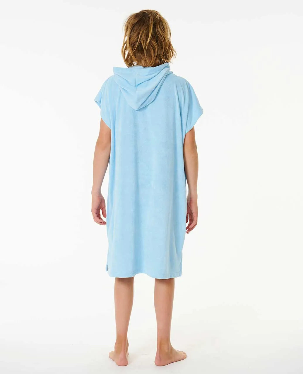 RIP CURL BOYS BRAND HOODED TOWEL - COOL BLUE