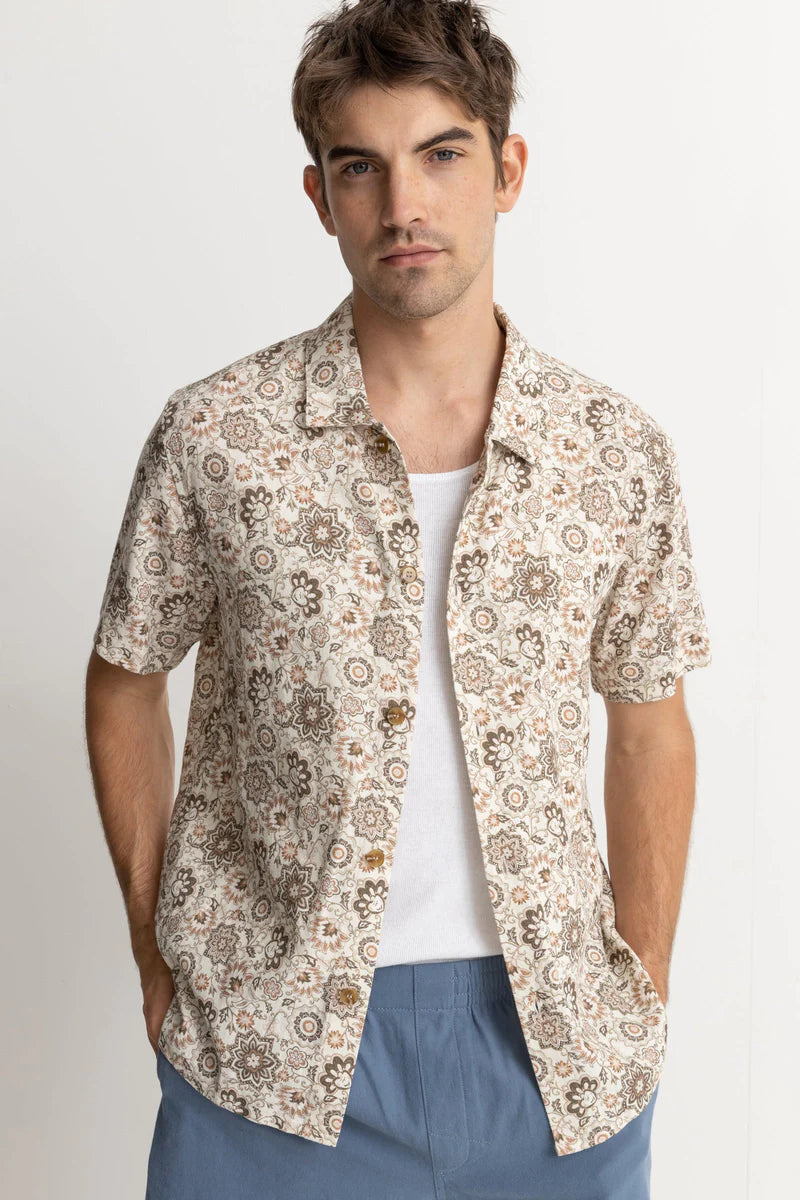 RHYTHM RAYA PAISLEY SHORT SLEEVE SHIRT