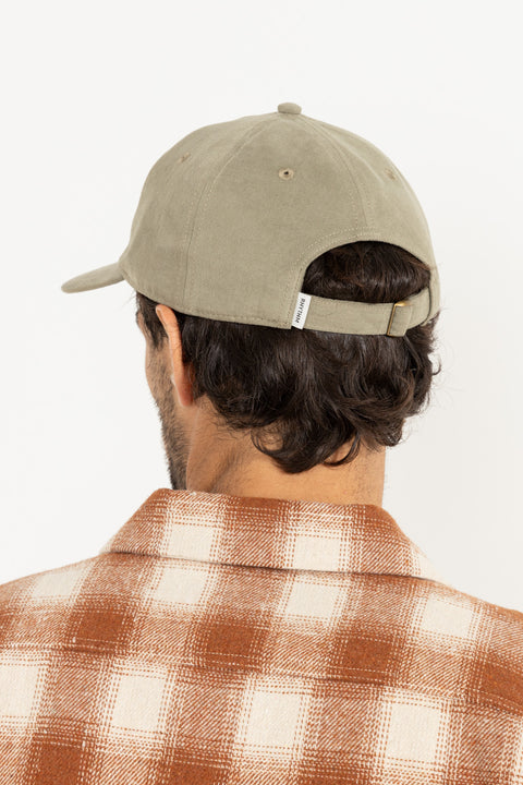 RHYTHM ESSENTIAL BRUSHED TWILL CAP - SEA GRASS
