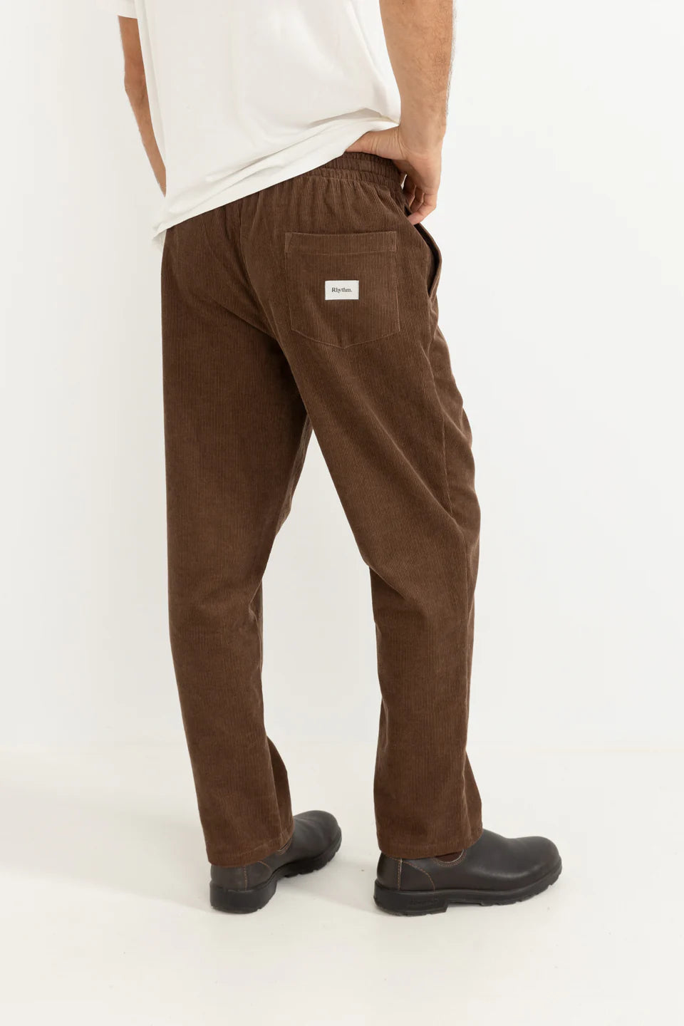 RHYTHM MENS CORD JAM PANT - BROWN