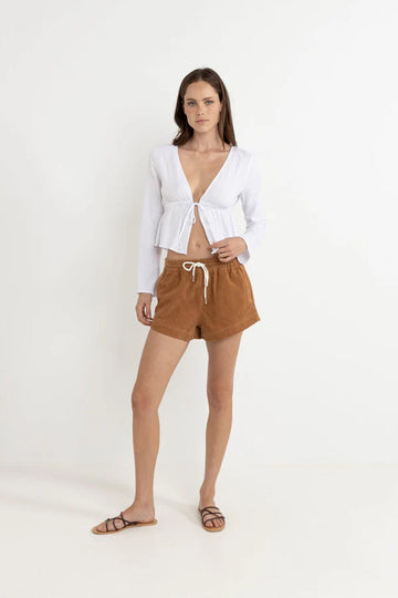 RHYTHM CORD SUNDOWN EVERYDAY SHORT - BROWN