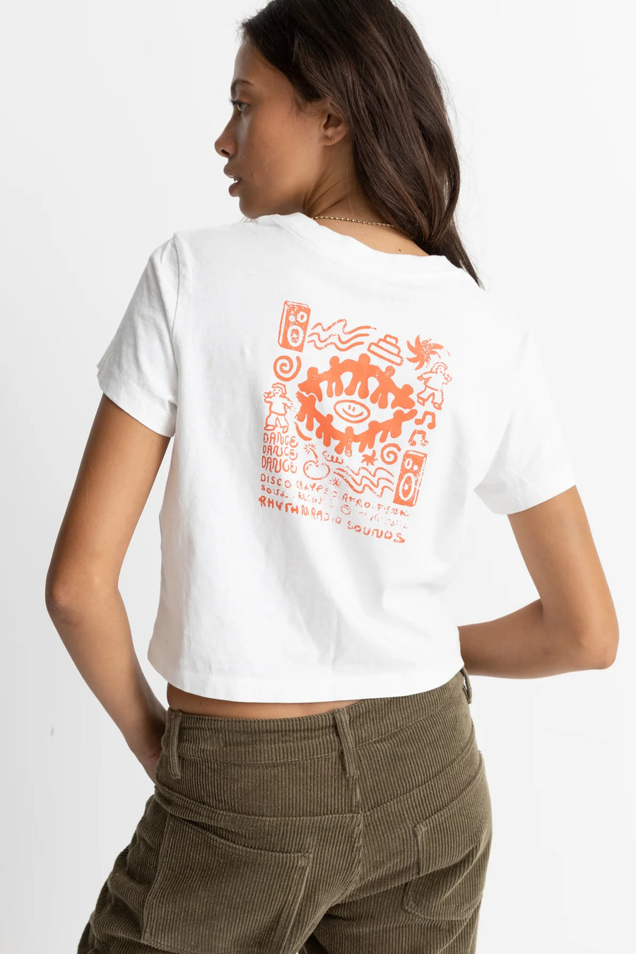 RHYTHM DANCE VINTAGE CREW TEE