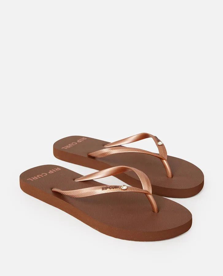 RIP CURL PREMIUM SURF BLOOM OPEN TOE - BROWN