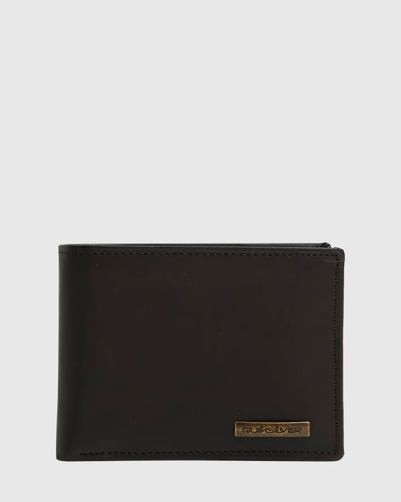 QUIKSILVER GUTHERIE IV WALLET - BROWN
