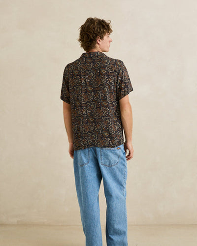 RHYTHM COSTA RICA SS SHIRT - BLACK
