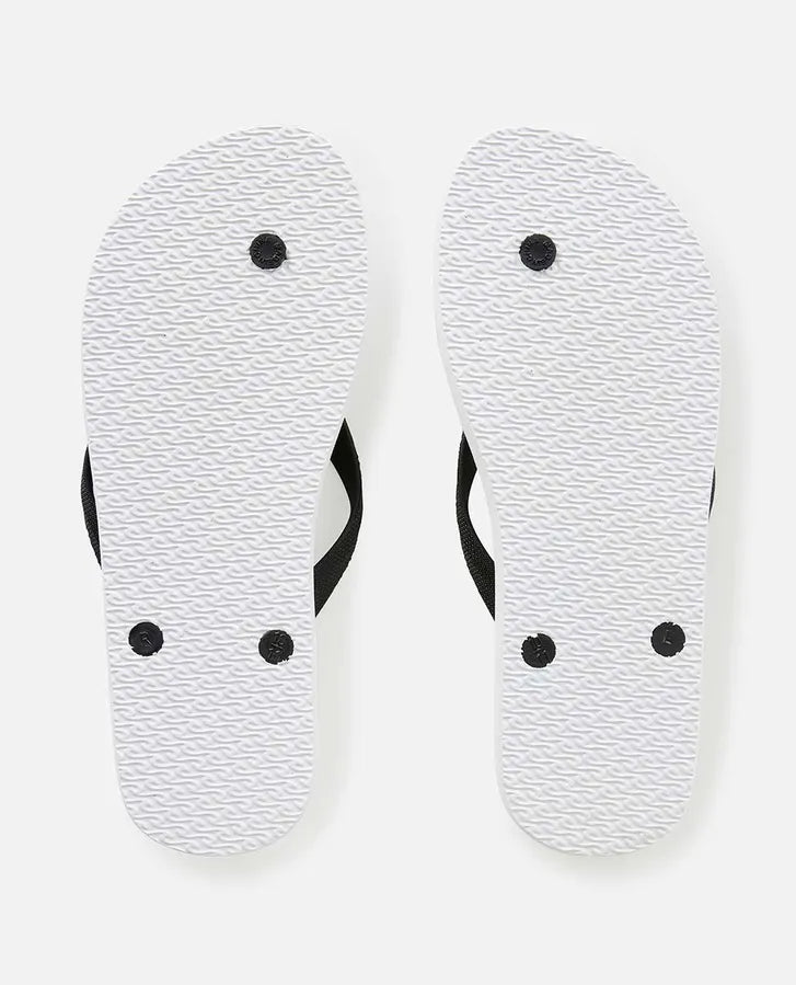 RIP CURL MENS ICONS OF SURF BLOOM OPEN TOE - WHITE