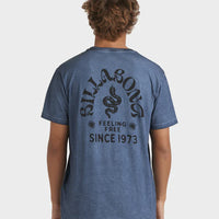 BILLABONG BIG WAVE SHAZ TEE - STEEL BLUE