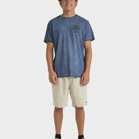 BILLABONG BIG WAVE SHAZ TEE - STEEL BLUE