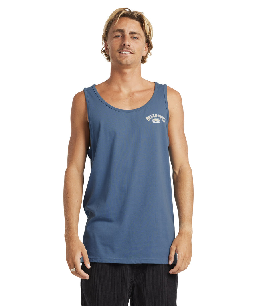 BILLABONG HERITAGE ARCH TANK - REAL TEAL