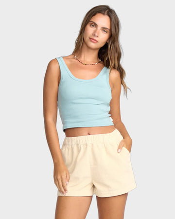 BILLABONG GODDESS KNIT TANK - BLUE FOG