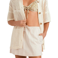 BILLABONG SO SIMPLE SKIRT - WHITE CAP
