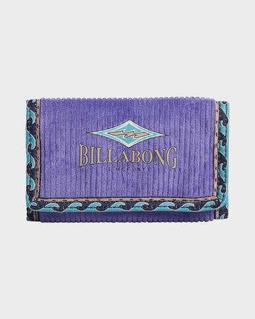BILLABONG SINCE 73 WALLET - PURPLE ASH