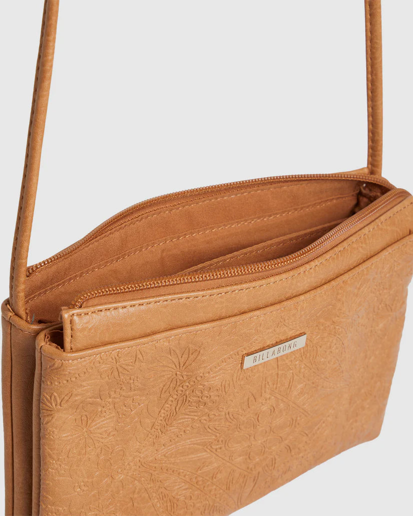 BILLABONG JUST FOR YOU FESTIVAL PURSE - TAN