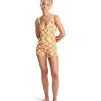 BILLABONG SOL GROOVE RETRO SURF SUIT - TANGERINE