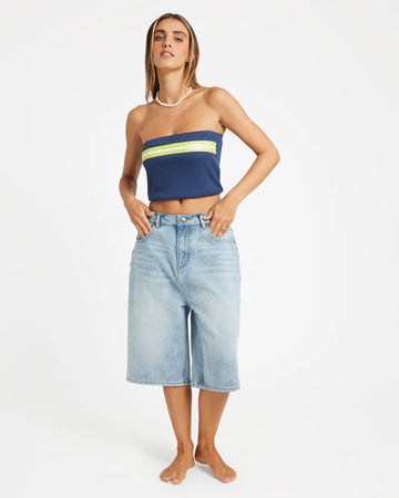 BILLABONG BULLA RULE DENIM JORT - ATLANTIC DEEP