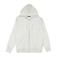 QUIKSILVER SALT WATER ZIP HOOD - LIGHT GREY HEATHER