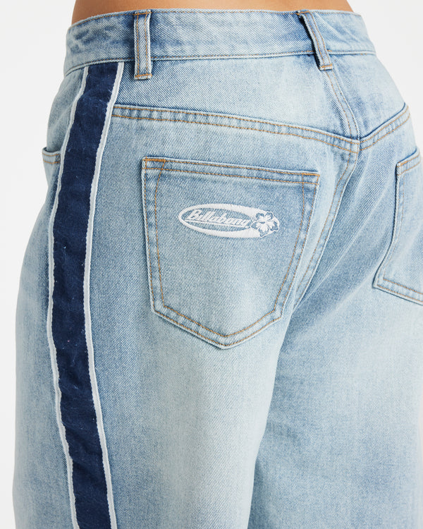 BILLABONG BULLA RULE DENIM JORT - ATLANTIC DEEP