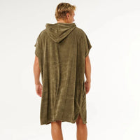 RIP CURL BRAND HOODED TOWEL - OLIVE