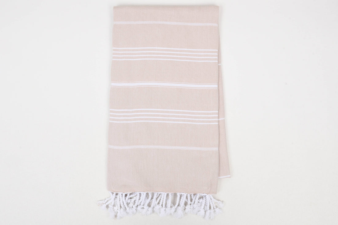 Handwoven Turkish Cotton Army Green / Beach Towel