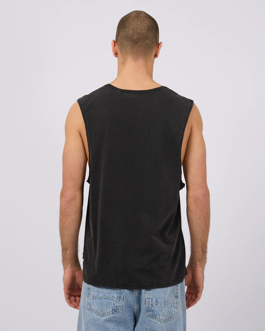 SILENT THEORY CLASSIC MUSCLE WASHED BLACK