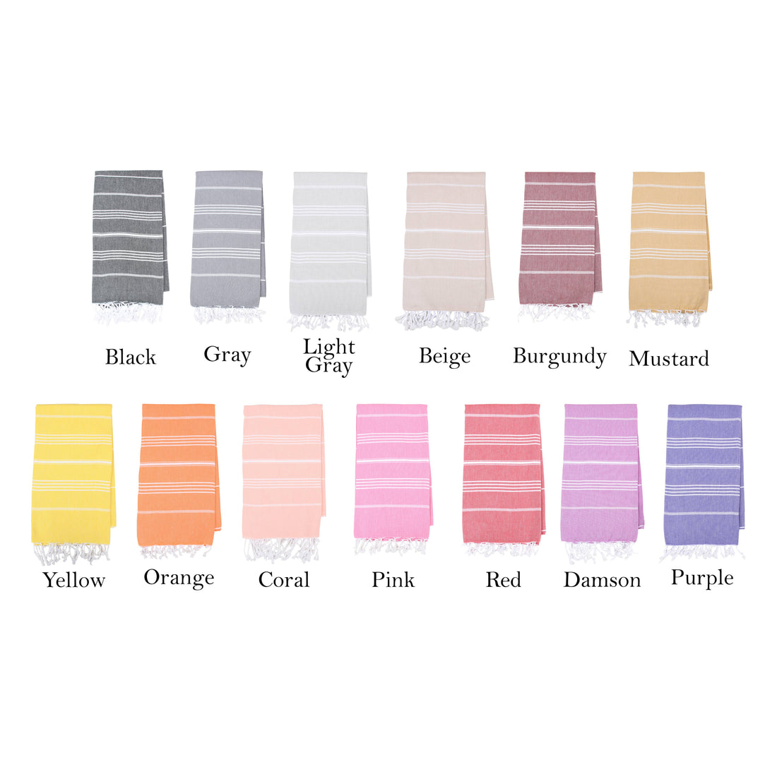 Handwoven Turkish Cotton  Beige / Beach Towel