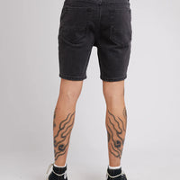 SILENT THEORY SHADOW A2 SHORT WASHED BLACK