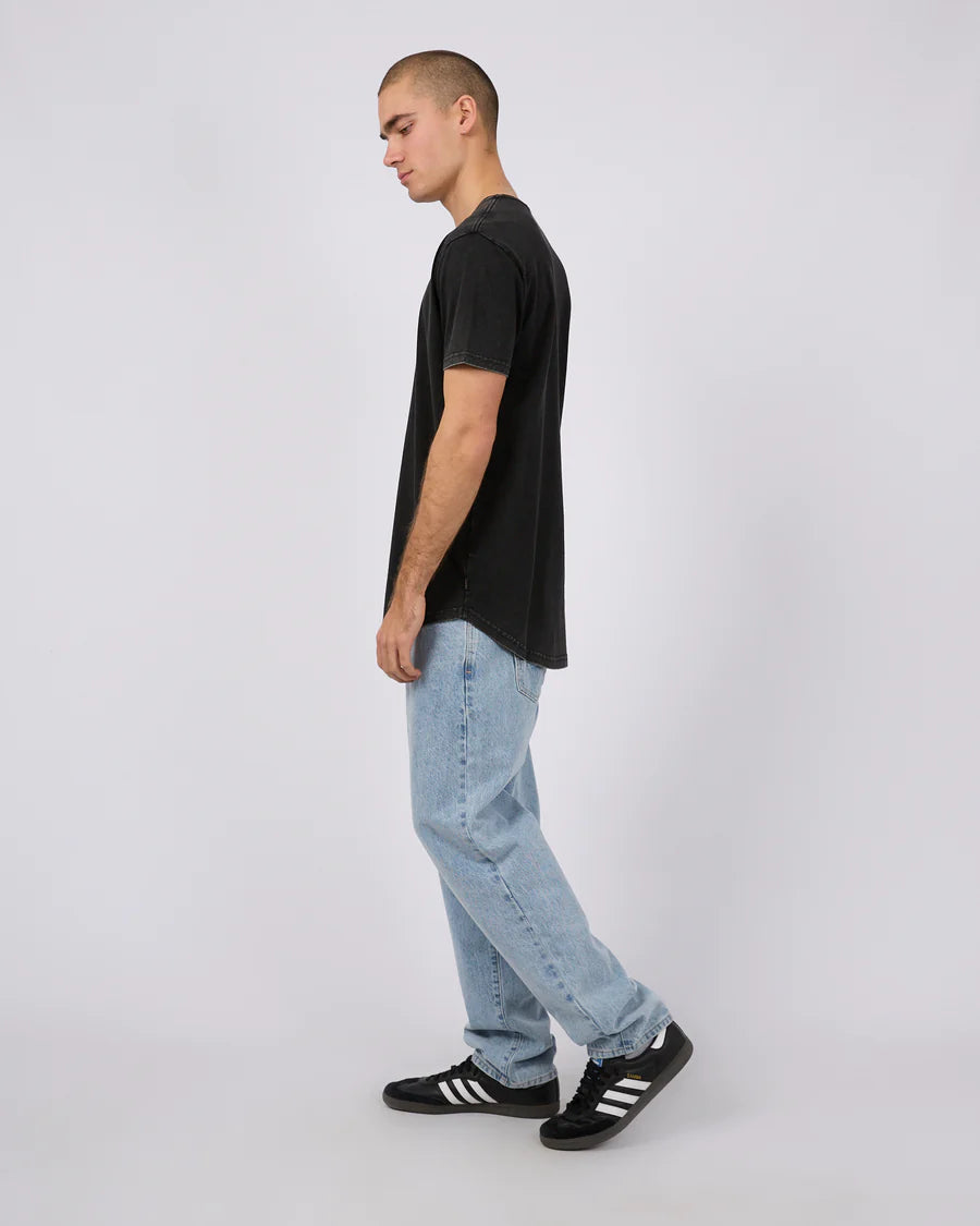 SILENT THEORY TAIL TEE - WASHED BLACK