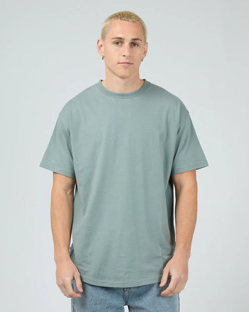 SILENT THEORY SOLID TAIL TEE - STEEL