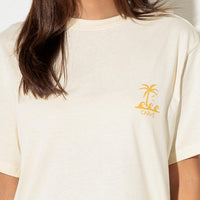 CARVE OCEAN LOVER WOMENS BASIC SHORT SLEEVE TEE - WPD BUTTER