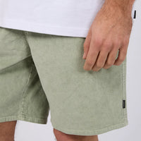 SILENT THEORY CORD SHORT - LIGHT GREEN
