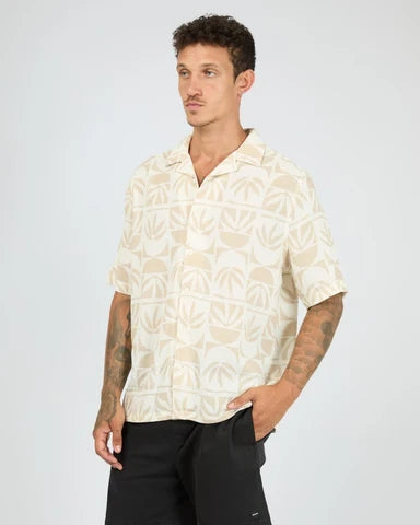 ST GOLIATH HOUR GLASS S/S SHIRT - VINTAGE WHITE