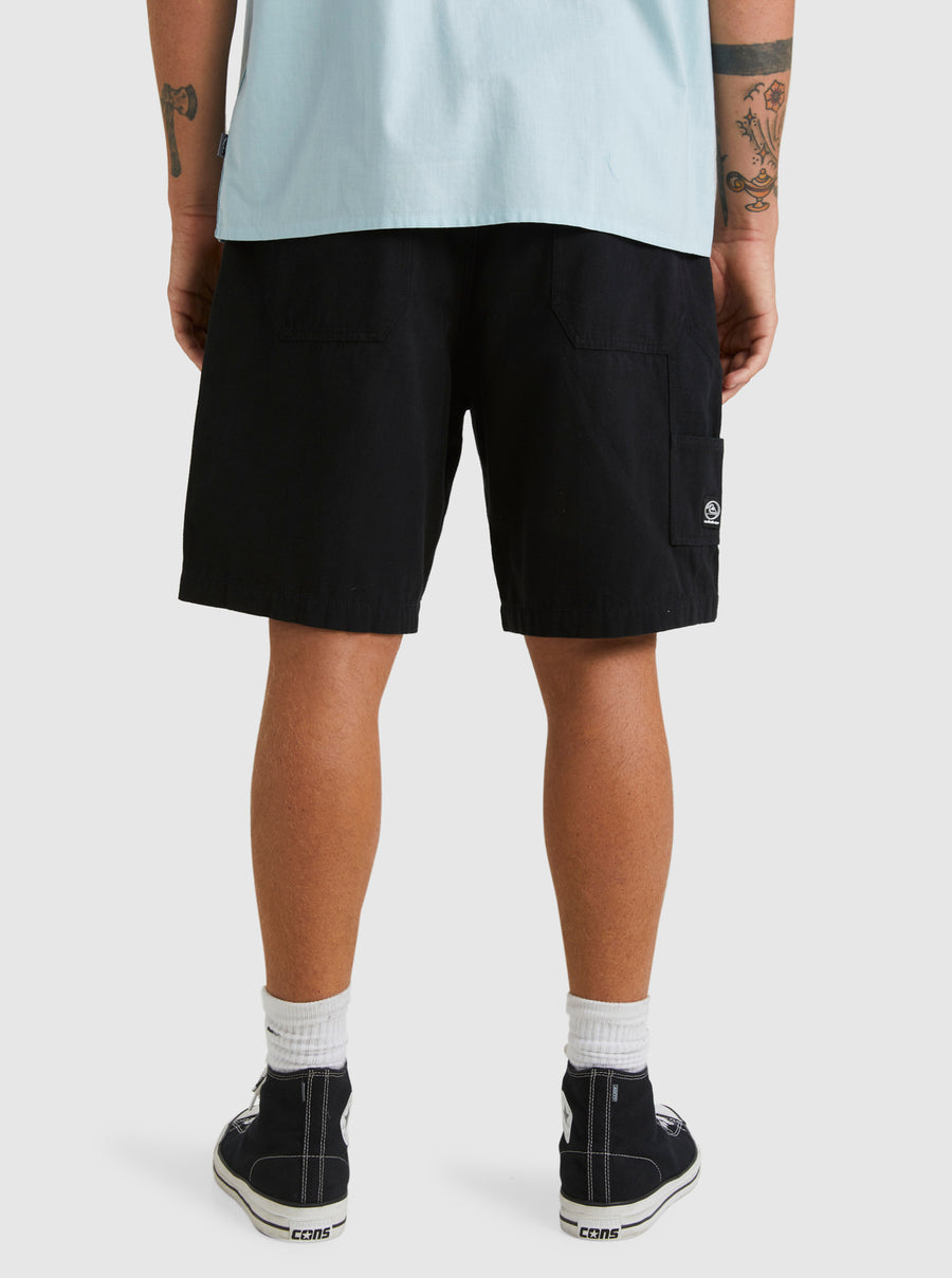 QUIKSILVER MODULAR 20" WALK SHORTS - BLACK