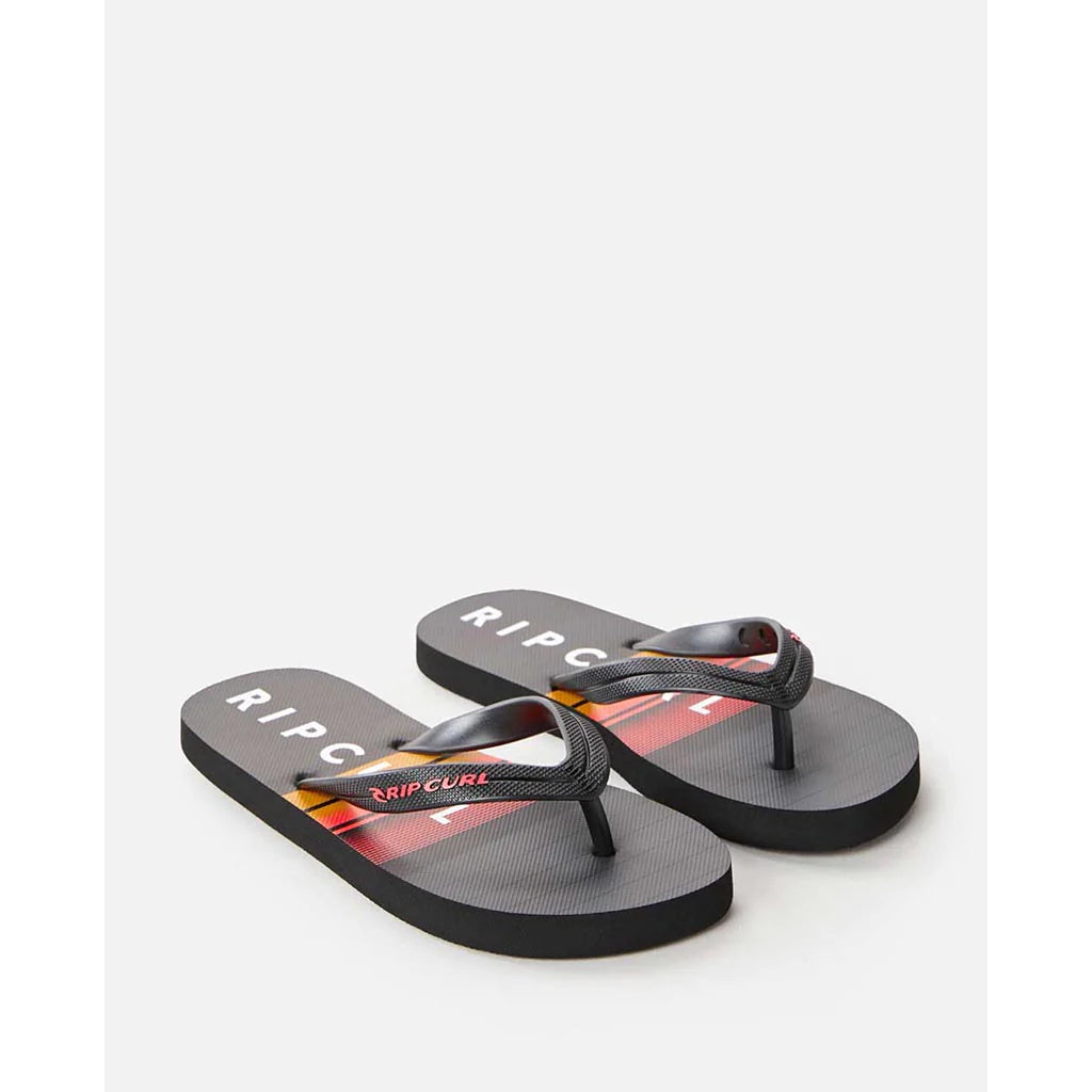 RIP CURL BOYS DAYBREAK THONGS - BLACK