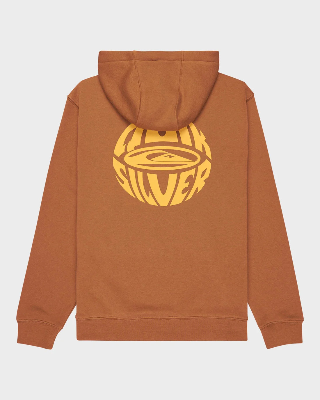 QUIKSILVER QUIK GLOBE HOODIE YOUTH - TABACCO BROWN