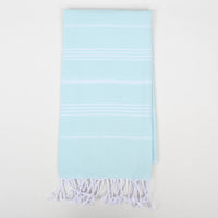Handwoven Turkish Cotton  Mint / Beach Towel