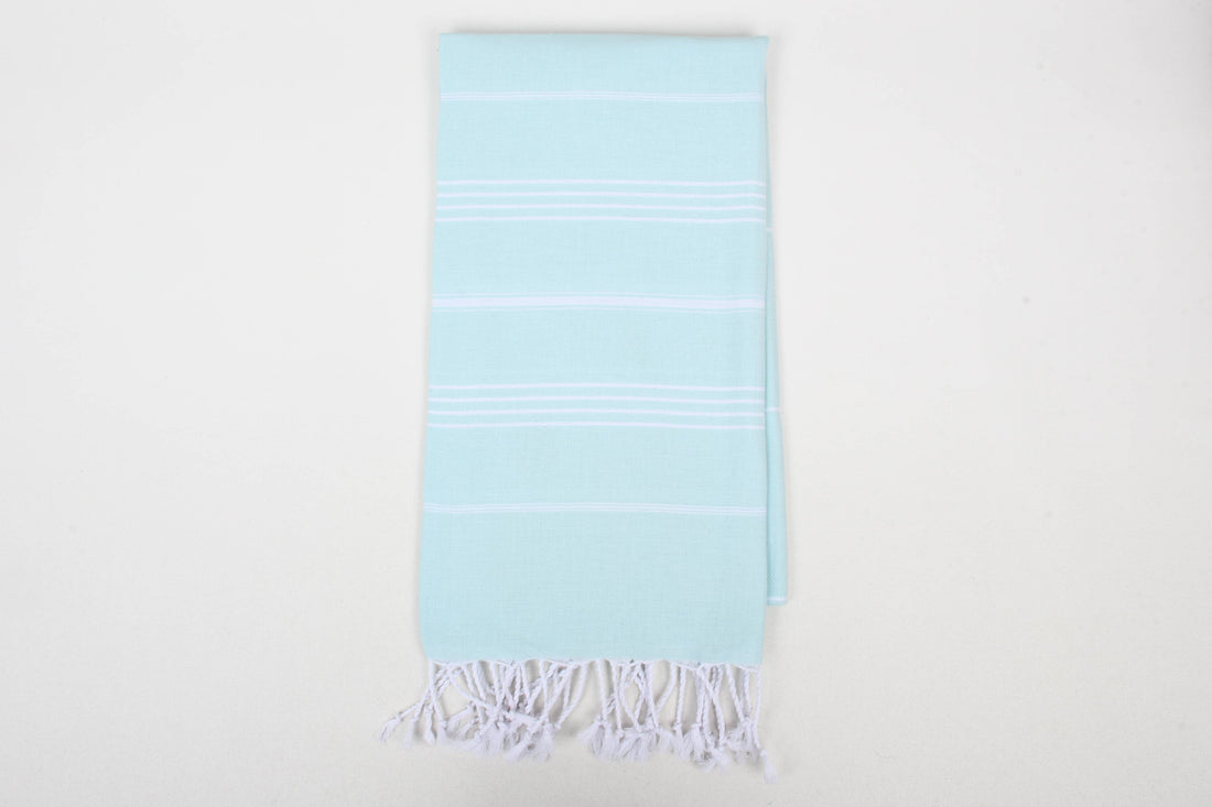 Handwoven Turkish Cotton Mustard / Beach Towel