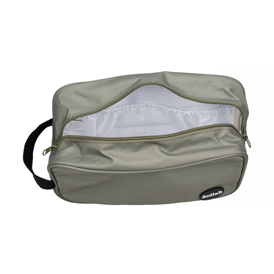 KOLLAB TRAVEL BAG -  KHAKI BLACK